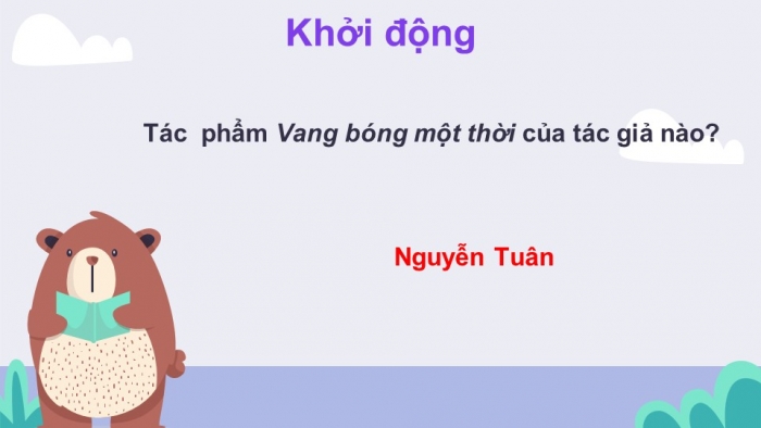 Giáo án điện tử Ngữ văn 12 bài: Người lái đò Sông Đà (trích)