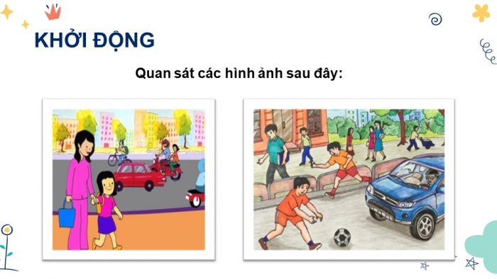 Bài giảng điện tử mĩ thuật 3 kết nối tri thức chủ đề 10: An toàn giao thông