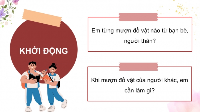 Giáo án điện tử đạo đức 4 chân trời bài 6: Em tôn trọng tài sản của người khác