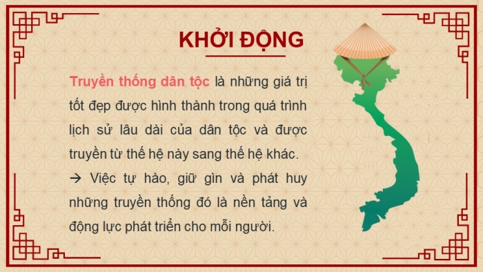 Giáo án điện tử Công dân 8 kết nối Bài 1: Tự hào về truyền thống dân tộc Việt Nam
