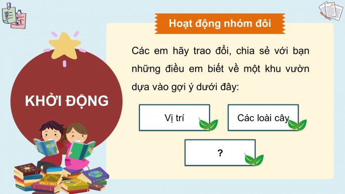 Giáo án điện tử Tiếng Việt 4 chân trời CĐ 2 Bài 8 Đọc: Cây trái trong vườn Bác