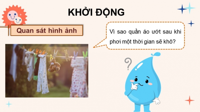 Giáo án điện tử Khoa học 4 cánh diều Bài 2: Sự chuyển thể của nước