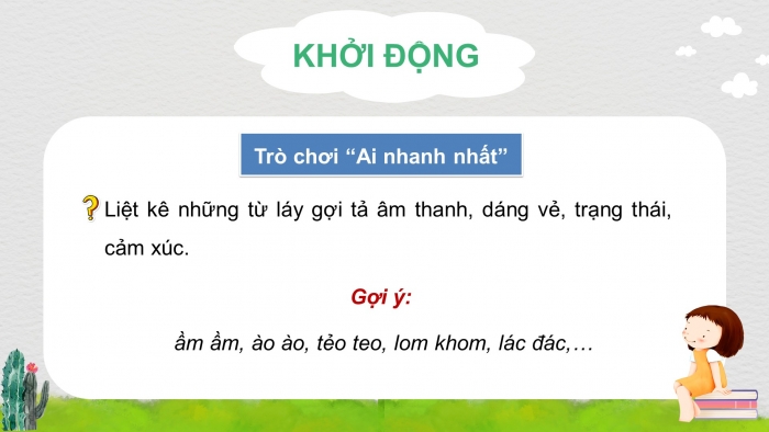 Giáo án điện tử Ngữ văn 8 chân trời Bài 1 TH tiếng Việt: Từ tượng hình và từ tượng thanh: đặc điểm và tác dụng