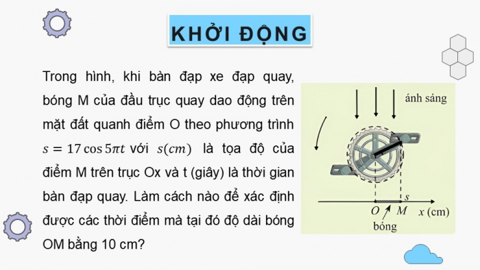 Giáo án điện tử Toán 11 chân trời Chương 1 Bài 5: Phương trình lượng giác cơ bản