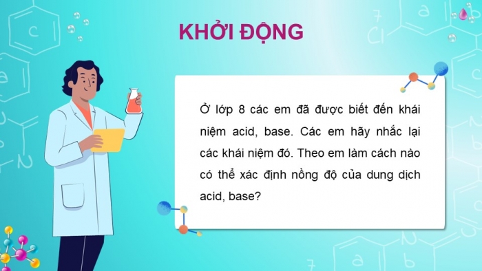 Giáo án điện tử Hoá học 11 chân trời Bài 2: Cân bằng trong dung dịch nước