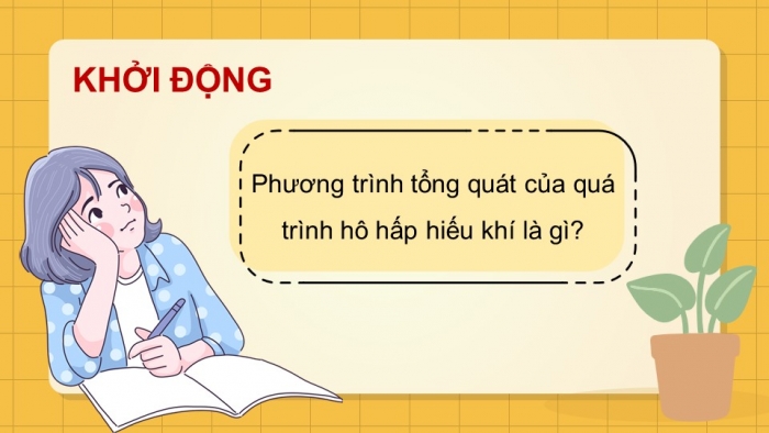 Giáo án điện tử Sinh học 11 chân trời Bài 7: Thực hành: Một số thí nghiệm về hô hấp ở thực vật