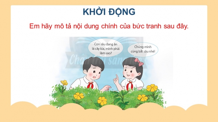 Giáo án điện tử Công nghệ 4 chân trời Bài 5: Chăm sóc hoa, cây cảnh trong chậu