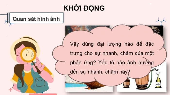 Giáo án điện tử KHTN 8 kết nối Bài 7: Tốc độ phản ứng và chất xúc tác