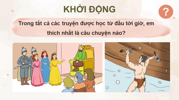 Giáo án điện tử Tiếng Việt 4 cánh diều Bài 9 Viết 1: Luyện tập viết đoạn văn về một câu chuyện em thích