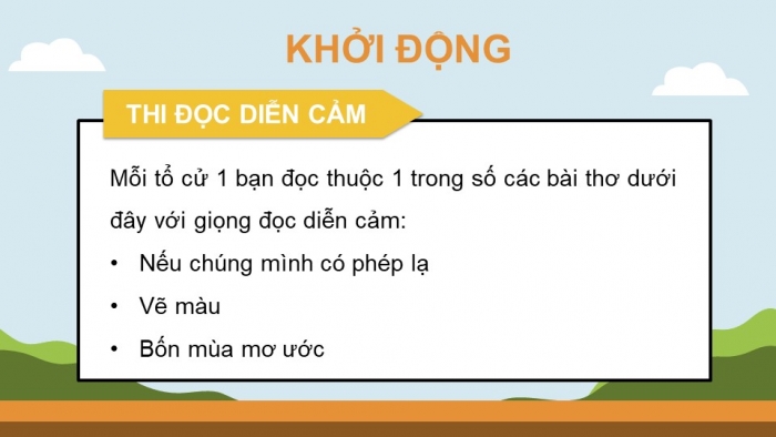 Giáo án điện tử Tiếng Việt 4 kết nối Ôn Tập Và Đánh Giá Cuối Học Kì I (Tiết 6+7)