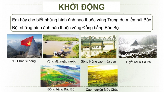 Giáo án điện tử Lịch sử và Địa lí 4 cánh diều: Ôn tập học kì 1