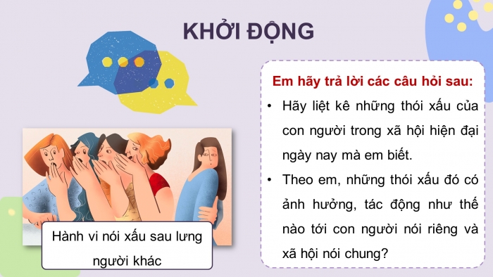 Giáo án điện tử Ngữ văn 8 kết nối Bài 5 Viết: Viết bài văn nghị luận về một vấn đề đời sống (một thói xấu của con người trong xã hội hiện đại)