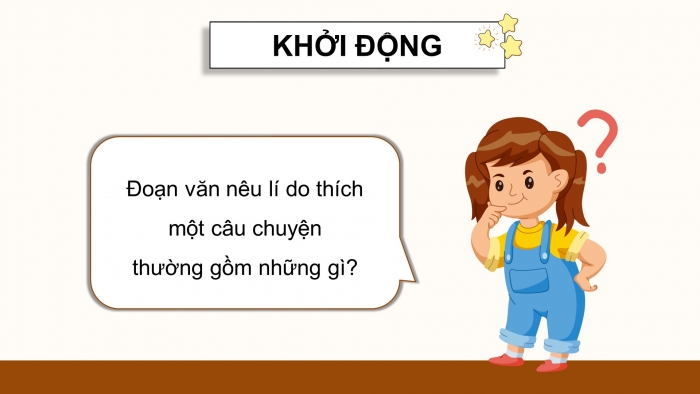 Giáo án điện tử Tiếng Việt 4 chân trời CĐ 4 Bài 8 Viết: Luyện tập viết đoạn văn nêu lí do thích một câu chuyện