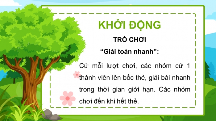 Giáo án điện tử Toán 4 cánh diều Bài 52. Ôn tập chung