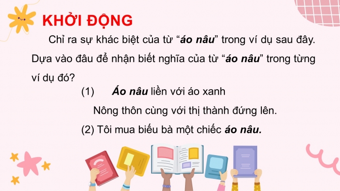 Giáo án điện tử tiết : Thực hành tiếng việt - Ngữ cảnh và nghĩa của từ trong ngữ cảnh, biện pháp tu từ