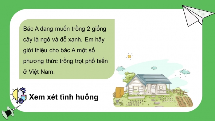 Giáo án điện tử bài 2: Các phương thức trồng trọt ở Việt Nam