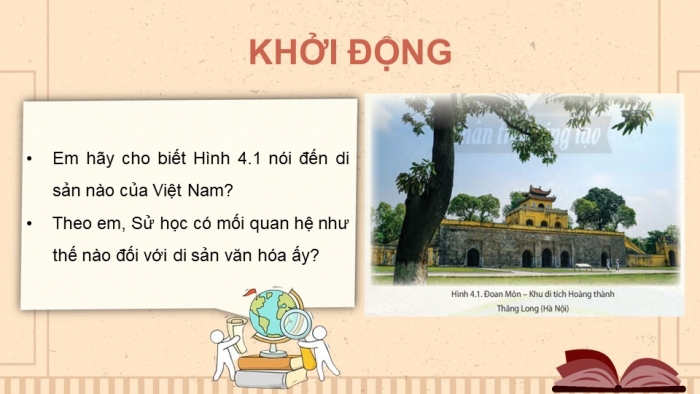 Giáo án điện tử bài 4: Sử học với một số lĩnh vực ngành nghề hiện đại