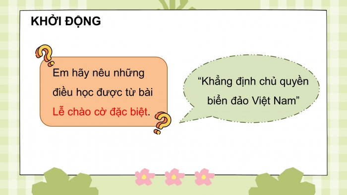 Giáo án điện tử bài 1: Bạn mới