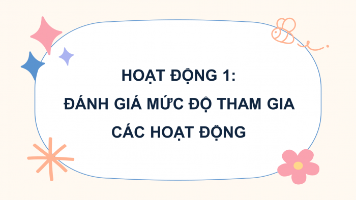 Giáo án điện tử HĐTN 8 cánh diều Chủ đề 4 - HĐGDTCĐ: Đánh giá cuối chủ đề