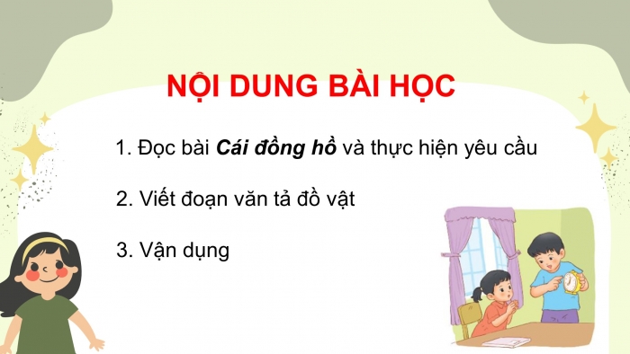 Giáo án điện tử tiếng việt 3 kết nối bài 24 tiết 4: Luyện viết đoạn