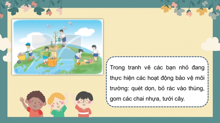  Giáo án điện tử tiếng việt 3 kết nối tri thức bài 28: Những điều nhỏ tớ làm cho trái đất- Tiết 1 – 2. Đọc