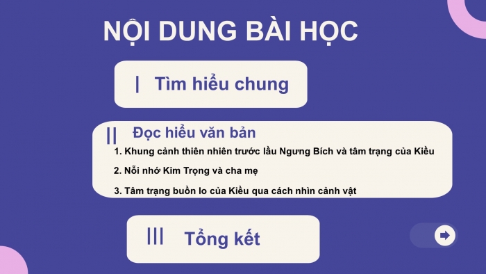 Giáo án điện tử ngữ văn 9 tiết 30, 31: Kiều ở lầu Ngưng Bích