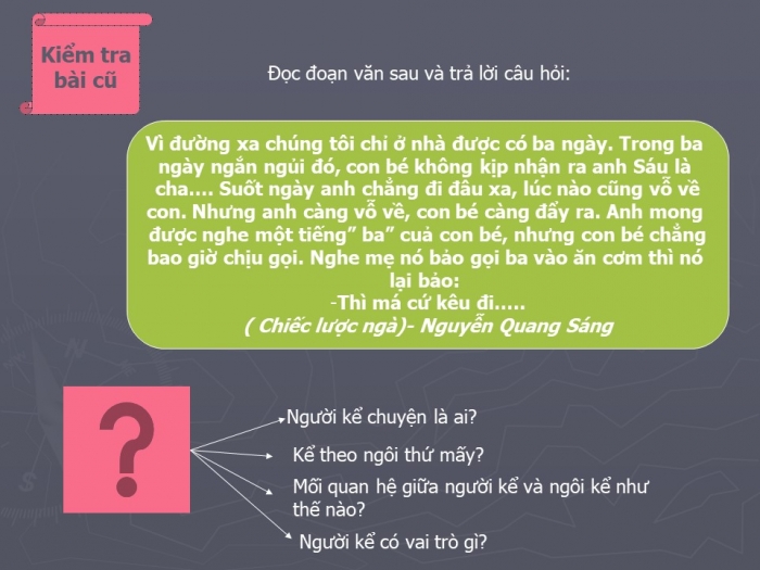 Giáo án điện tử ngữ văn 9 tiết: Ôn tập phần tập làm văn 