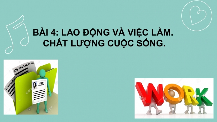 Giáo án điện tử địa lí 9 bài 4: Lao động và việc làm