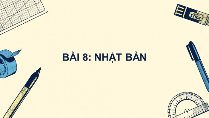 Giáo án điện tử Lịch sử 12 bài 8: Nhật Bản