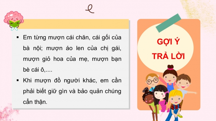 Giáo án điện tử đạo đức 4 chân trời bài 6: Em tôn trọng tài sản của người khác