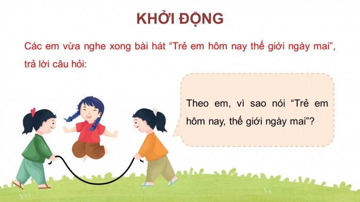 Giáo án điện tử Đạo đức 4 kết nối Bài 9: Quyền và bổn phận của trẻ em