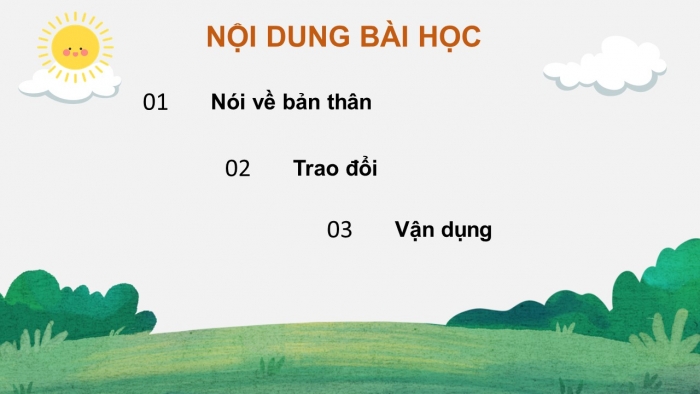 Giáo án điện tử Tiếng Việt 4 kết nối Bài 2 Nói và nghe: Tôi và bạn