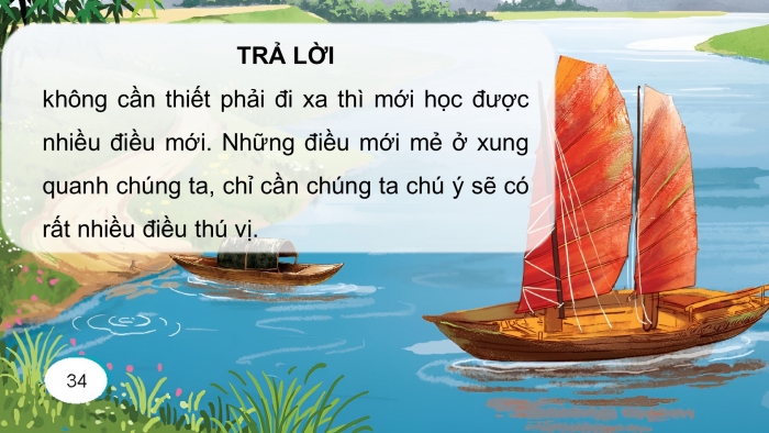 Giáo án điện tử Tiếng Việt 4 kết nối Bài 9 Đọc: Bầu trời trong quả trứng