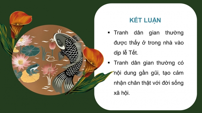 Giáo án điện tử Mĩ thuật 4 kết nối Chủ đề 2: Một số dạng không gian trong tranh dân gian Việt Nam