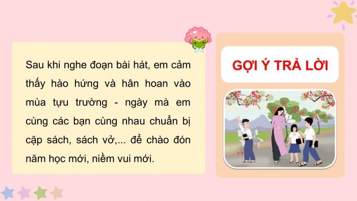 Giáo án điện tử Tiếng Việt 4 chân trời CĐ 1 Bài 8 Đọc: Mùa thu