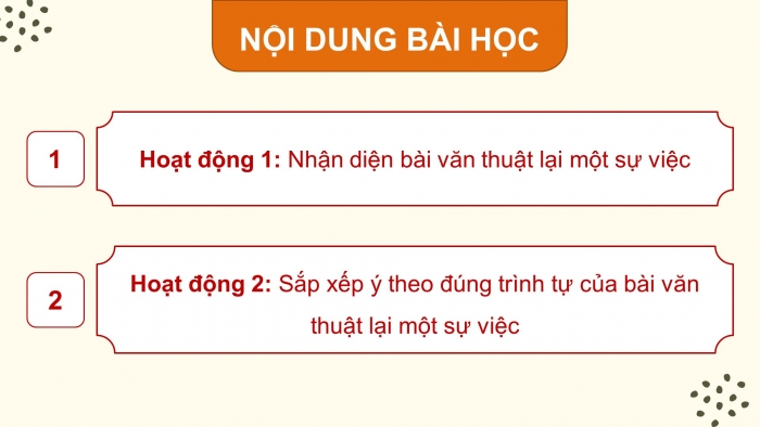 Giáo án điện tử Tiếng Việt 4 chân trời CĐ 2 Bài 2 Viết: Bài văn thuật lại một sự việc