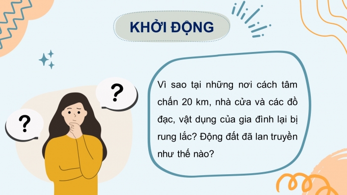 Giáo án điện tử Vật lí 11 chân trời Bài 5: Sóng và sự truyền sóng