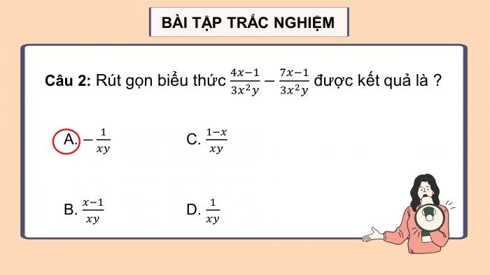 Giáo án điện tử Toán 8 cánh diều: Bài tập cuối chương 2