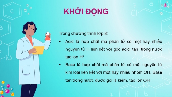 Giáo án điện tử Hoá học 11 chân trời Bài 2: Cân bằng trong dung dịch nước