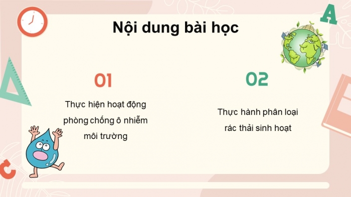 Giáo án điện tử chủ đề 8 tuần 31: Cuộc sống xanh