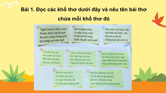 Giáo án điện tử tiếng việt 3 kết nối tiết 3, 4: Ôn tập cuối học kì 1