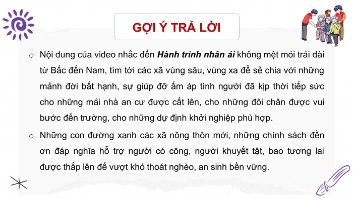 Giáo án điện tử HĐTN 8 cánh diều Chủ đề 5 - HĐGDTCĐ: Hành trình nhân ái