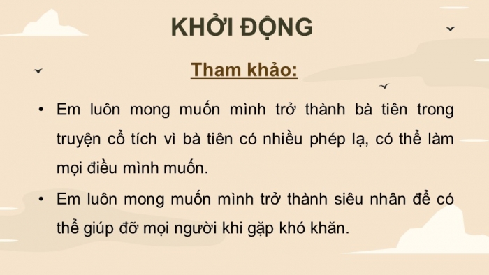 Giáo án điện tử Tiếng Việt 4 kết nối Bài 19 Viết  Đoạn văn tưởng tượng