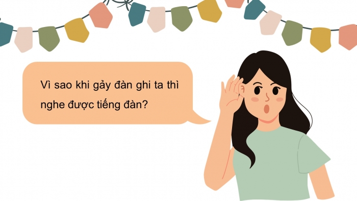 Giáo án điện tử Khoa học 4 cánh diều Bài 9: Sự lan truyền âm thanh