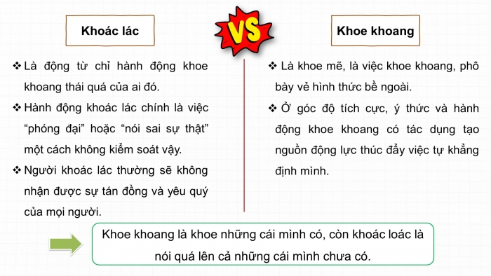 Giáo án điện tử Ngữ văn 8 chân trời Bài 4: Khoe của; con rắn vuông