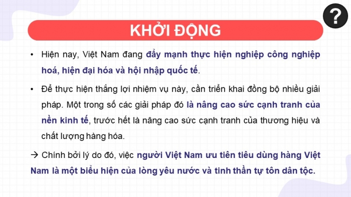 Giáo án điện tử Kinh tế pháp luật 11 kết nối Bài 8: Văn hóa tiêu dùng