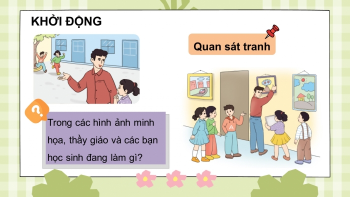 Giáo án điện tử bài 1: Bạn mới