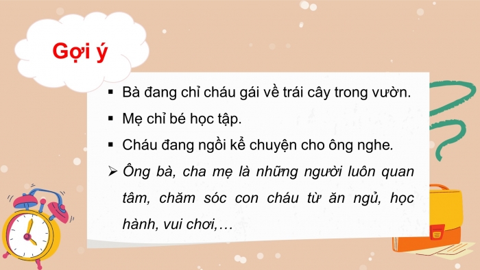 Giáo án điện tử tiếng việt 3 chân trời chủ đề 8 bài 1: Ông ngoại (tiết 1 + 2)