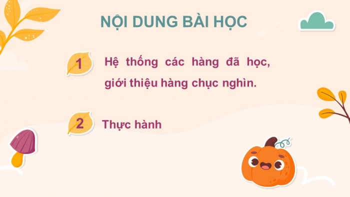 Giáo án điện tử toán 3 chân trời bài: Chục nghìn