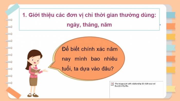 Giáo án điện tử toán 3 chân trời bài: Tháng, năm (2 tiết)